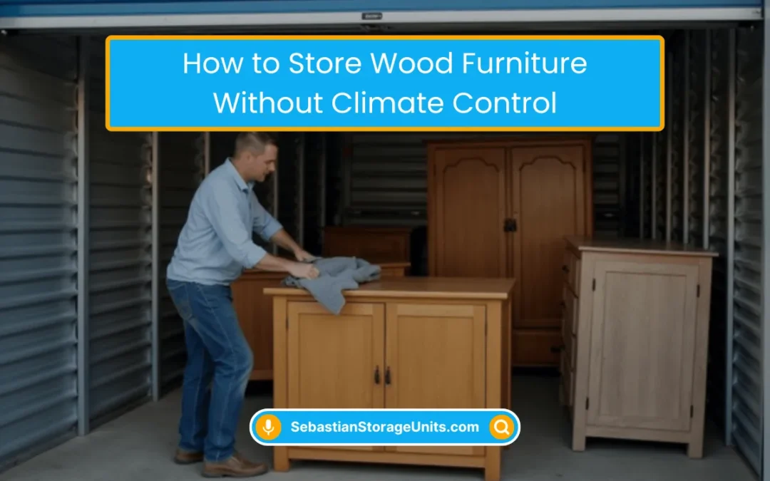 How to Store Wood Furniture Without Climate Control? (2026)