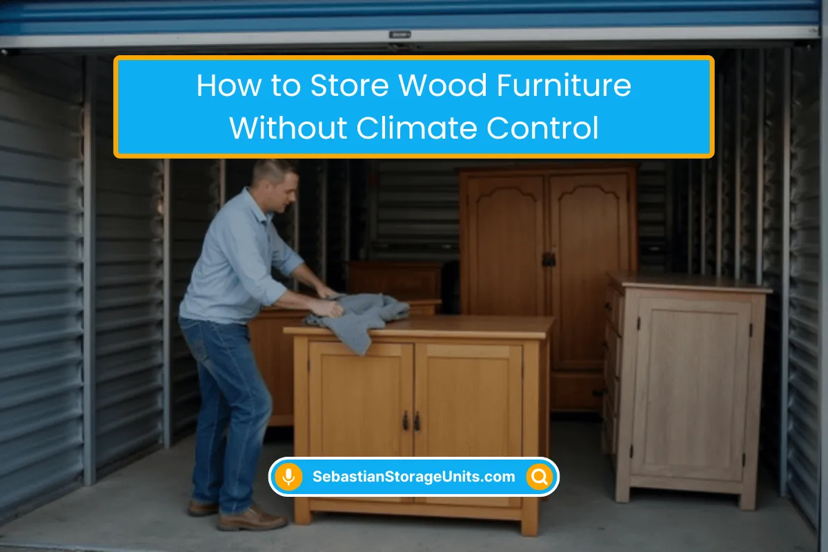 Store Wood Furniture Without Climate Control
