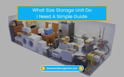 What Size Storage Unit Do I Need? A Simple Guide (2026)