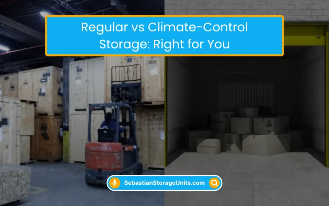 Regular vs Climate-Control Storage: Right for You (2026)